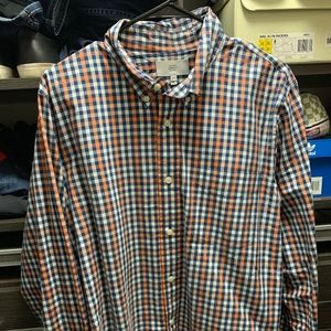 Jack Spade Men's Long Sleeve Button Down XL
